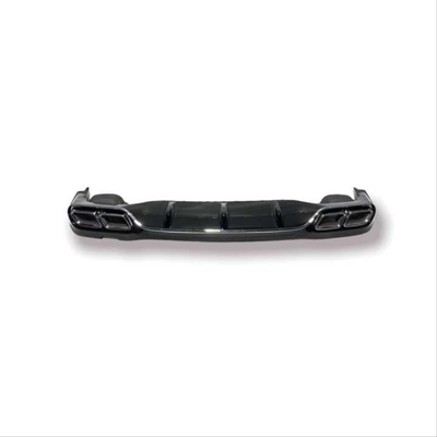 MERCEDES W213 E SERISI IÇIN E63 SILVER DIFÜZÖR &amp; EGZOZ SETI(AMG UYUMLU) 2017+ &amp; SILVER EGZOZ ILE